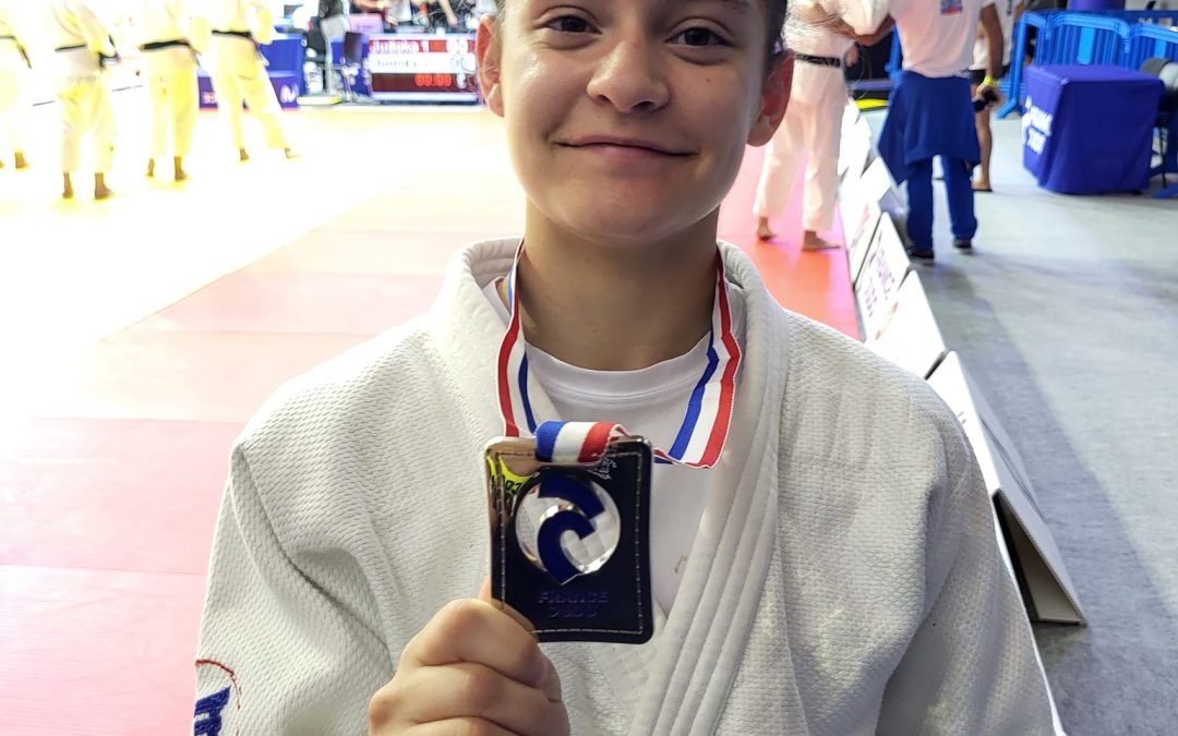 Judo : Inès Larrouy vice-championne de France !