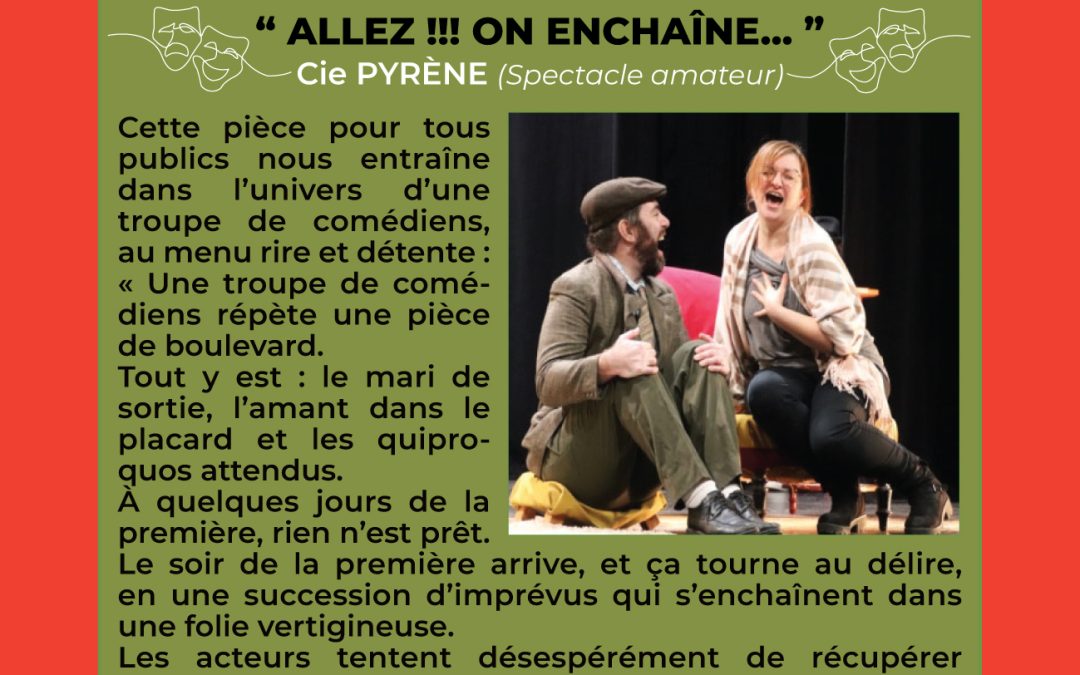 Cabaret Sauvagnon : « Allez, on enchaîne… » le 24 janvier