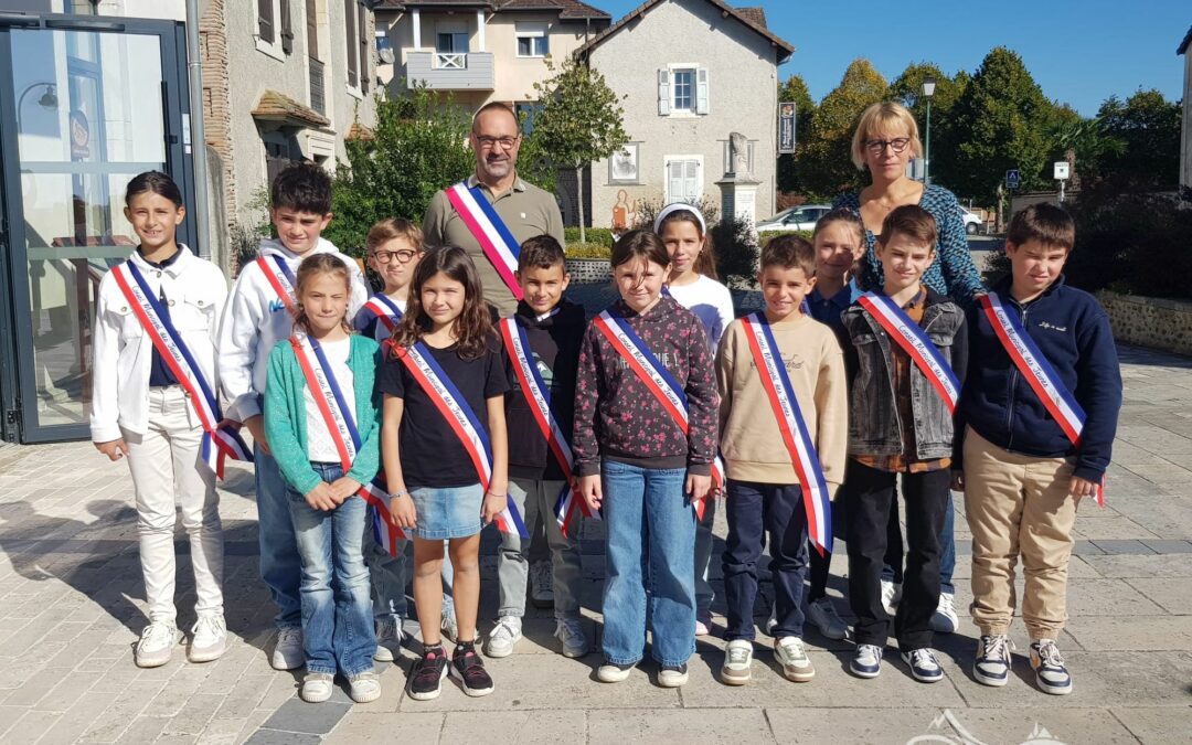 Le nouveau Conseil municipal Enfants installé 
