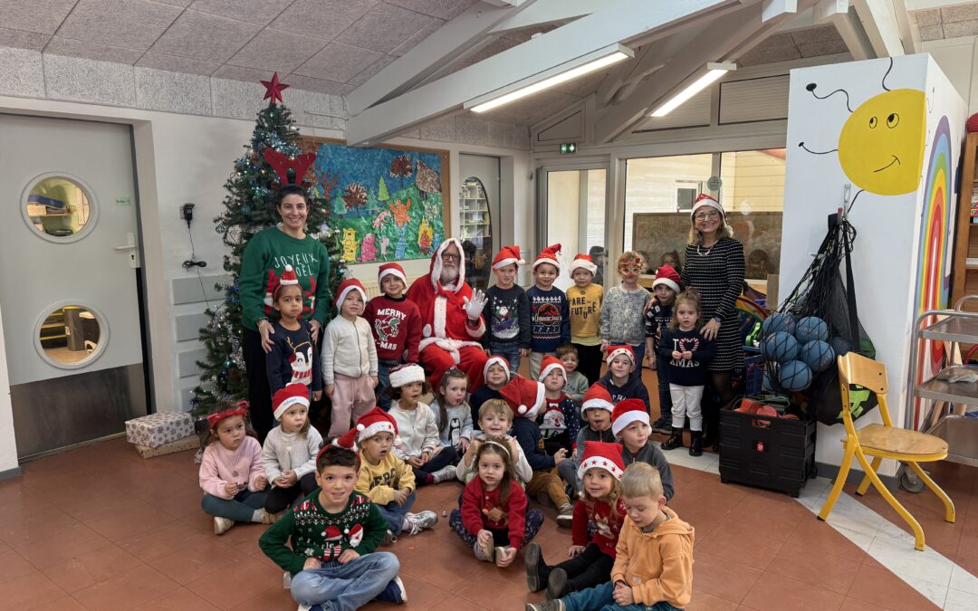 Papa Noël est passé à l&rsquo;école 